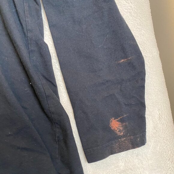 Duluth Mens Henley Shirt 2XL Black Longtail Relaxed Fit Cotton With Flaws Casual - Picture 10 of 15